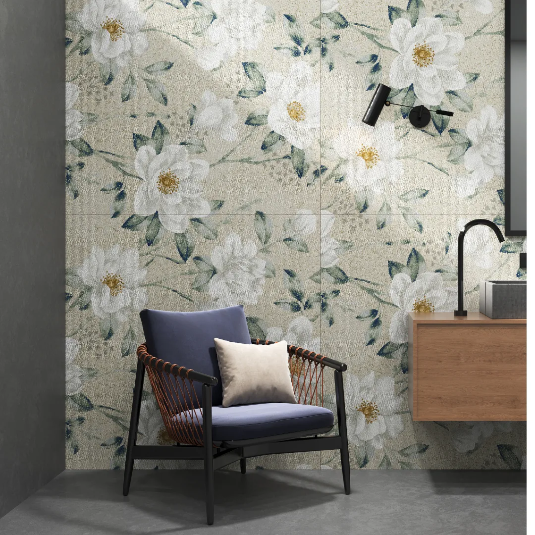 Exotica Flowlux, highlighter wall tile for bathroom